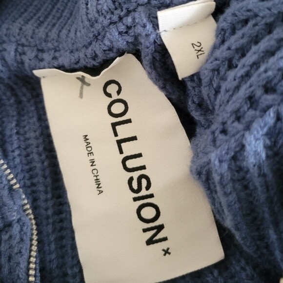 Collusion by ASOS 1/2 Zip Sweater - Picture 5 of 6
